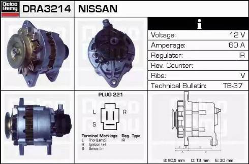 Remy DRA3214 - Alternatore autozon.pro