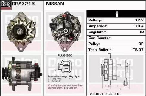 Remy DRA3216N - Alternatore autozon.pro