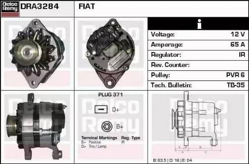 Remy DRA3284 - Alternatore autozon.pro