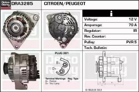 Remy DRA3285 - Alternatore autozon.pro