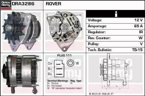 Remy DRA3286 - Alternatore autozon.pro