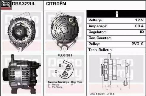 Remy DRA3234 - Alternatore autozon.pro