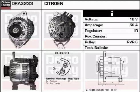 Remy DRA3233 - Alternatore autozon.pro