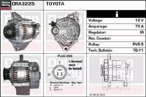 Remy DRA3225 - Alternatore autozon.pro