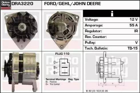 Remy DRA3220 - Alternatore autozon.pro