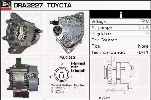 Remy DRA3339 - Alternatore autozon.pro