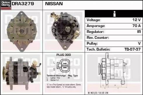 Remy DRA3279 - Alternatore autozon.pro