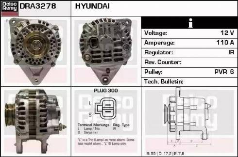 Remy DRA3278 - Alternatore autozon.pro