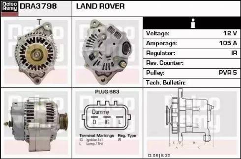 Remy DRA3798 - Alternatore autozon.pro