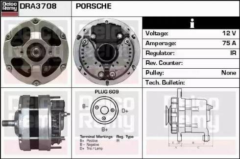 Remy DRA3708 - Alternatore autozon.pro