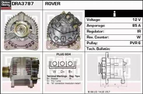 Remy DRA3787 - Alternatore autozon.pro