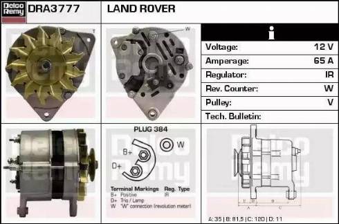 Remy DRA3777 - Alternatore autozon.pro