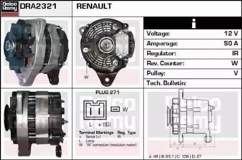 Remy DRA2321 - Alternatore autozon.pro