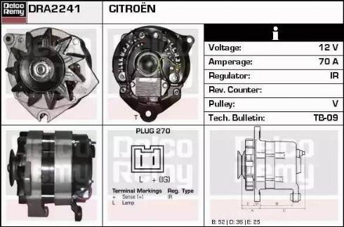 Remy DRA2241 - Alternatore autozon.pro