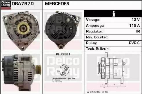 Remy DRA7970 - Alternatore autozon.pro