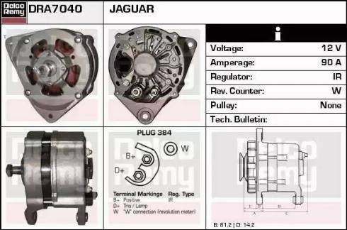 Remy DRA7040 - Alternatore autozon.pro