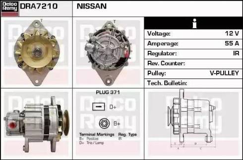 Remy DRA7210 - Alternatore autozon.pro