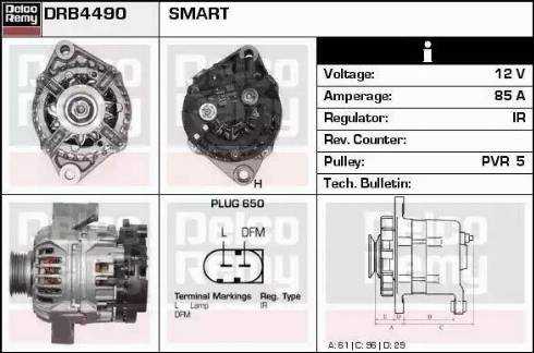 Remy DRB4490 - Alternatore autozon.pro