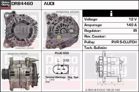 Remy DRB4460 - Alternatore autozon.pro