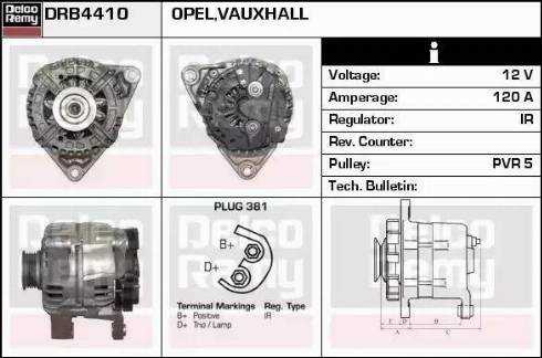 Remy DRB4410 - Alternatore autozon.pro