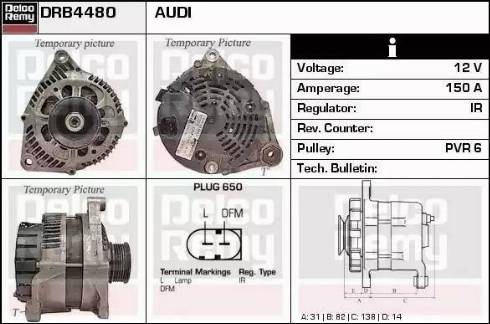 Remy DRB4480 - Alternatore autozon.pro