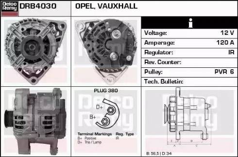 Remy DRB4030 - Alternatore autozon.pro