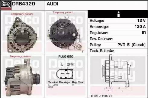 Remy DRB4320 - Alternatore autozon.pro