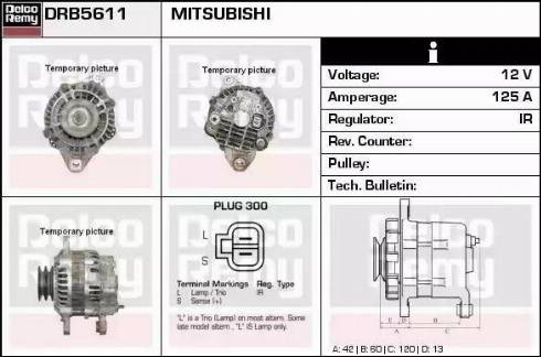 Remy DRB5611 - Alternatore autozon.pro