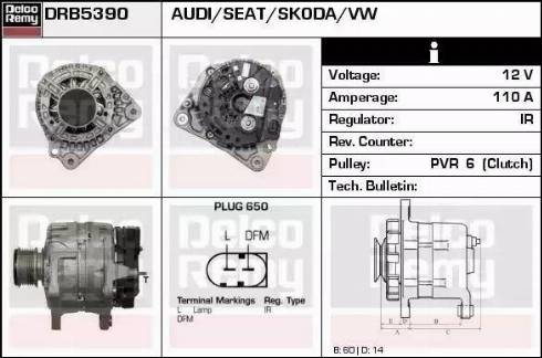 Remy DRB5390 - Alternatore autozon.pro