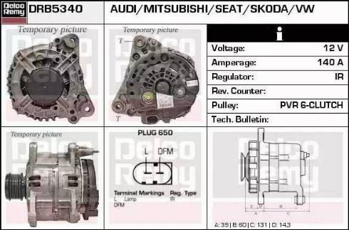 Remy DRB5340 - Alternatore autozon.pro