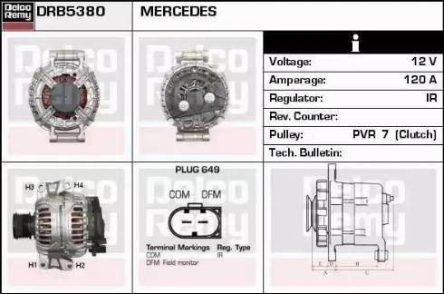 Remy DRB5380 - Alternatore autozon.pro