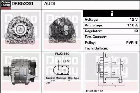 Remy DRB5330 - Alternatore autozon.pro