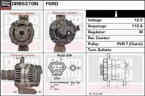 Remy DRB5370N - Alternatore autozon.pro