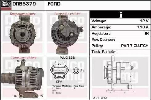 Remy DRB5370 - Alternatore autozon.pro