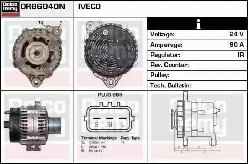 Remy DRB6040N - Alternatore autozon.pro