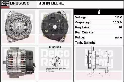 Remy DRB6030 - Alternatore autozon.pro