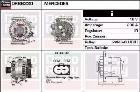 Remy DRB6330 - Alternatore autozon.pro