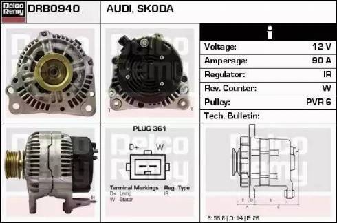 Remy DRB0940 - Alternatore autozon.pro