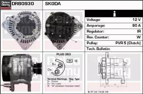 Remy DRB0930 - Alternatore autozon.pro