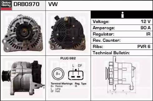 Remy DRB0970 - Alternatore autozon.pro