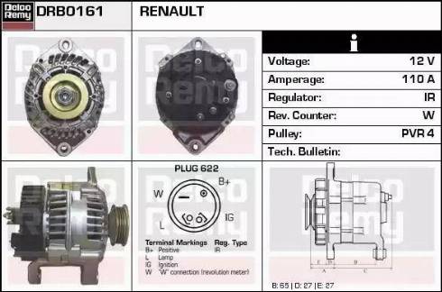 Remy DRB0161 - Alternatore autozon.pro