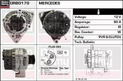 Remy DRB0170 - Alternatore autozon.pro