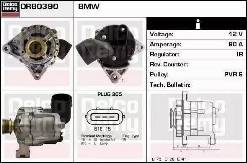 Remy DRB0390 - Alternatore autozon.pro