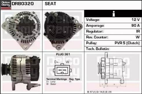 Remy DRB0320 - Alternatore autozon.pro