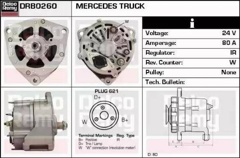 Remy DRB0260 - Alternatore autozon.pro