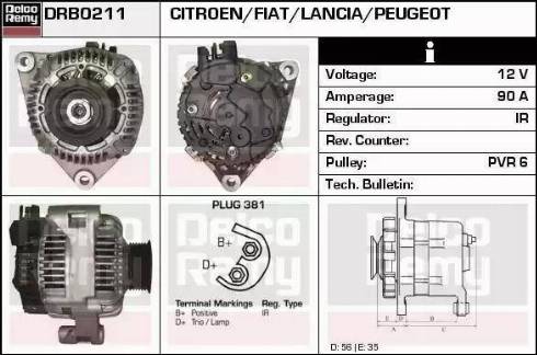 Remy DRB0211 - Alternatore autozon.pro