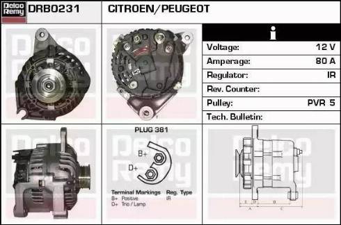 Remy DRB0231N - Alternatore autozon.pro