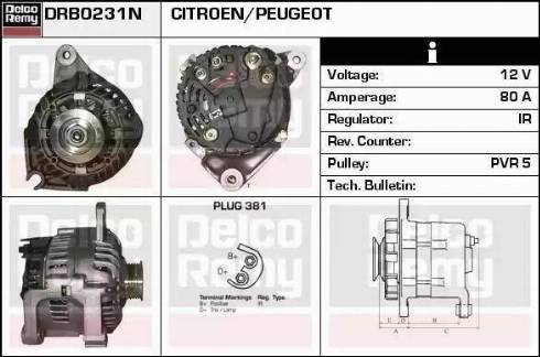 Remy DRB0231 - Alternatore autozon.pro