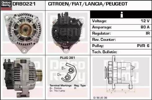 Remy DRB0221 - Alternatore autozon.pro