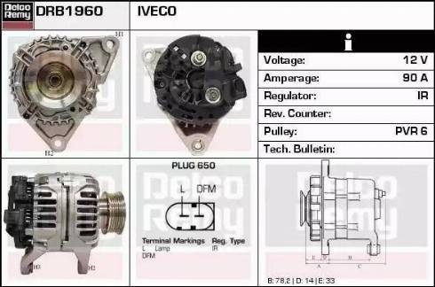 Remy DRB1960 - Alternatore autozon.pro